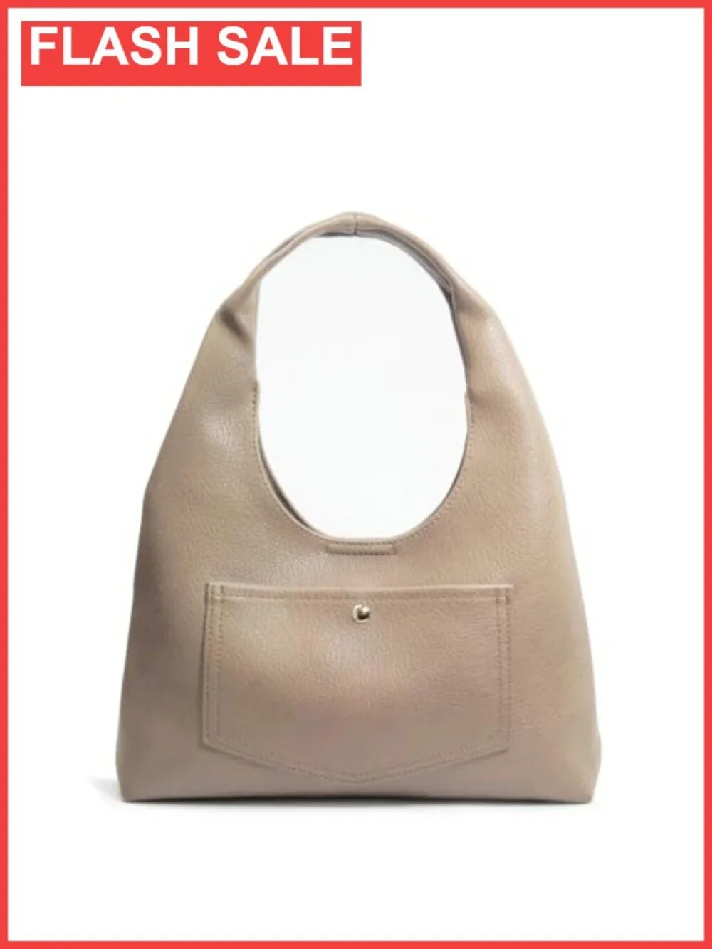 Slouchy Faux Leather Hobo Bag Soft Vegan Leather Tote Small Purse